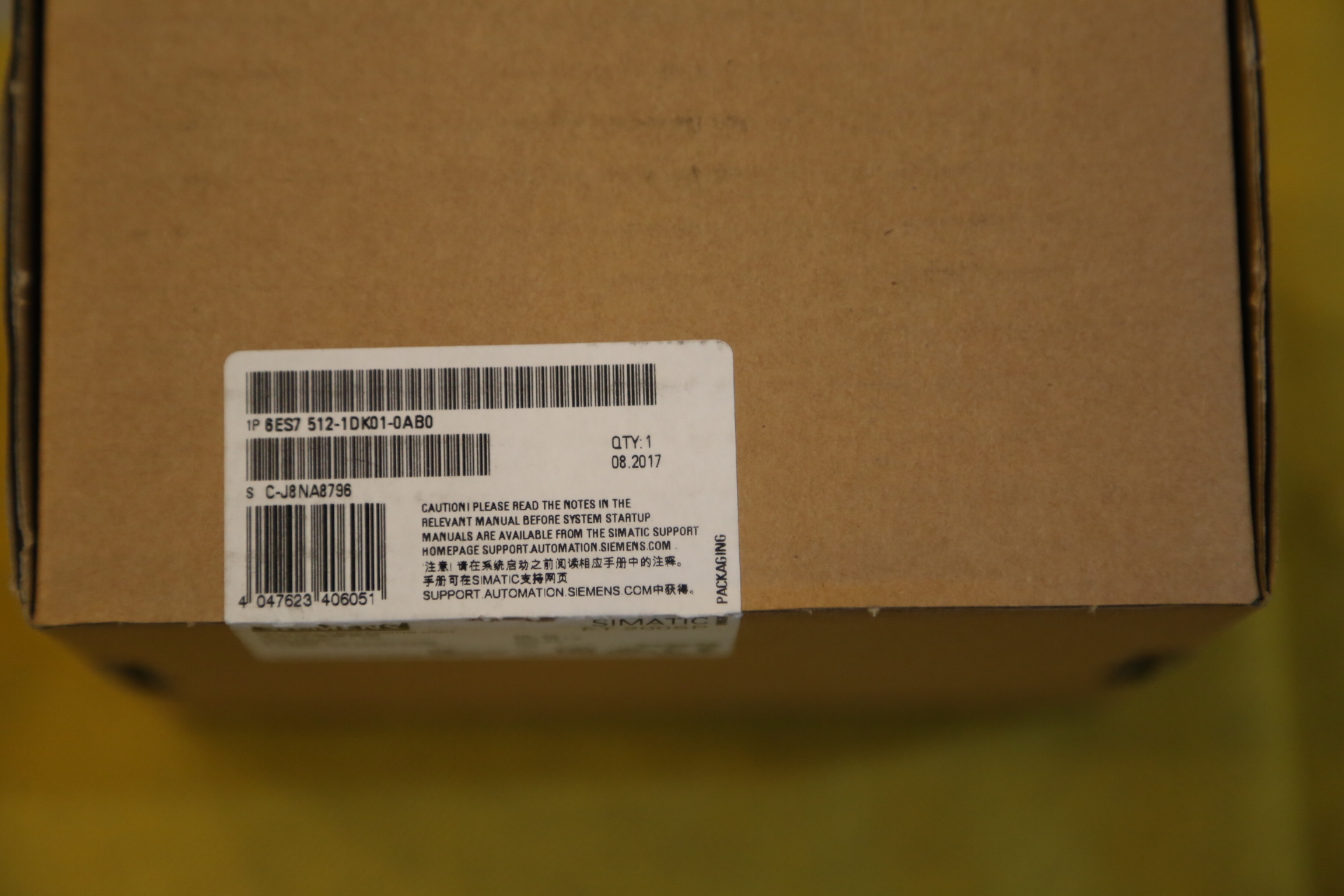 SIMATIC DP,CPU1512SP-1 PN西门子6ES7512-1DK01-0AB0 1DKO1OABO