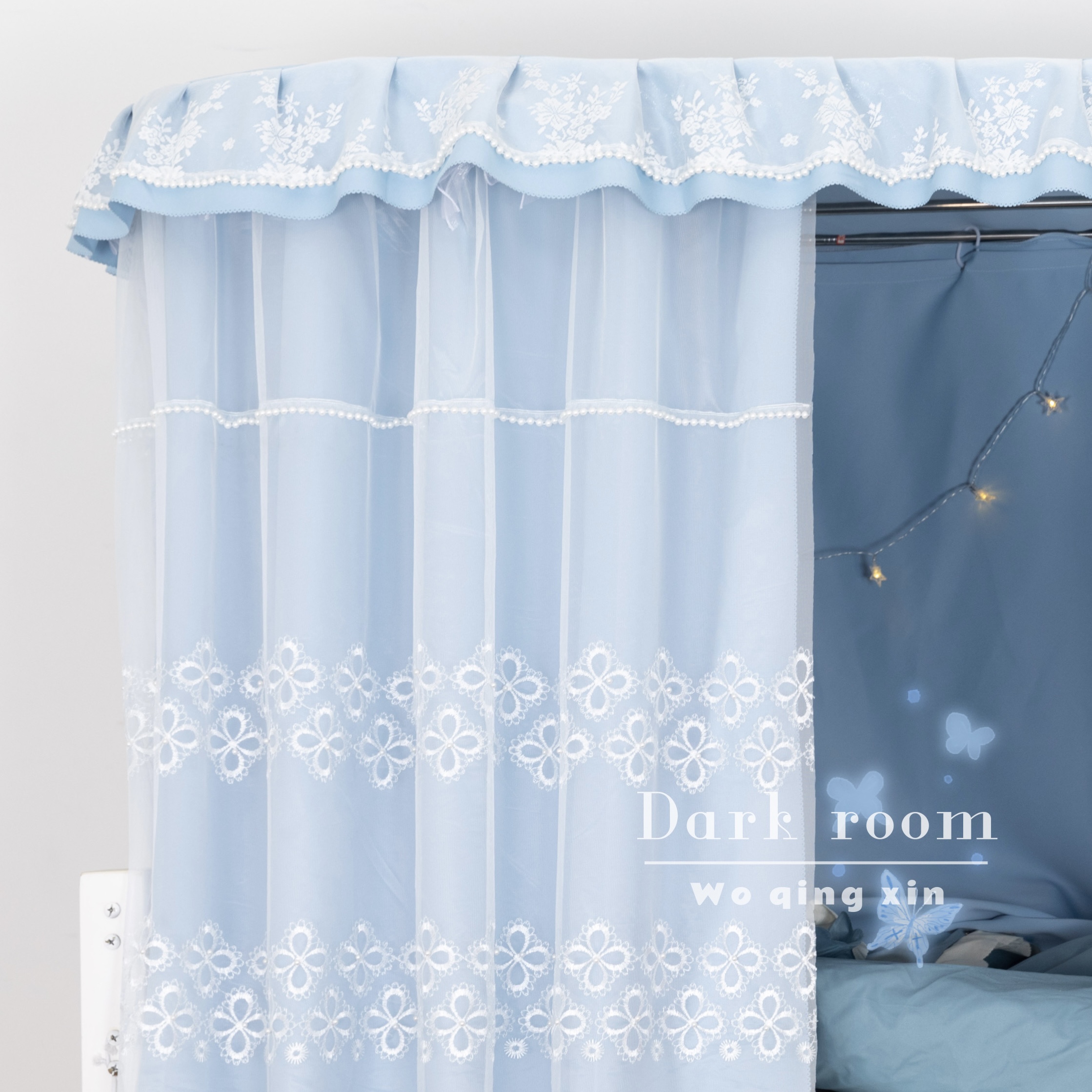 darkroom遮光学生无精致刺绣