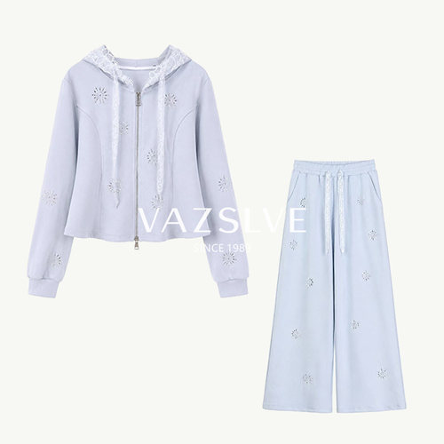 【VAZSLVE/全新奢品】捡漏XT6307209【星霜絮语】上衣+长裤套装