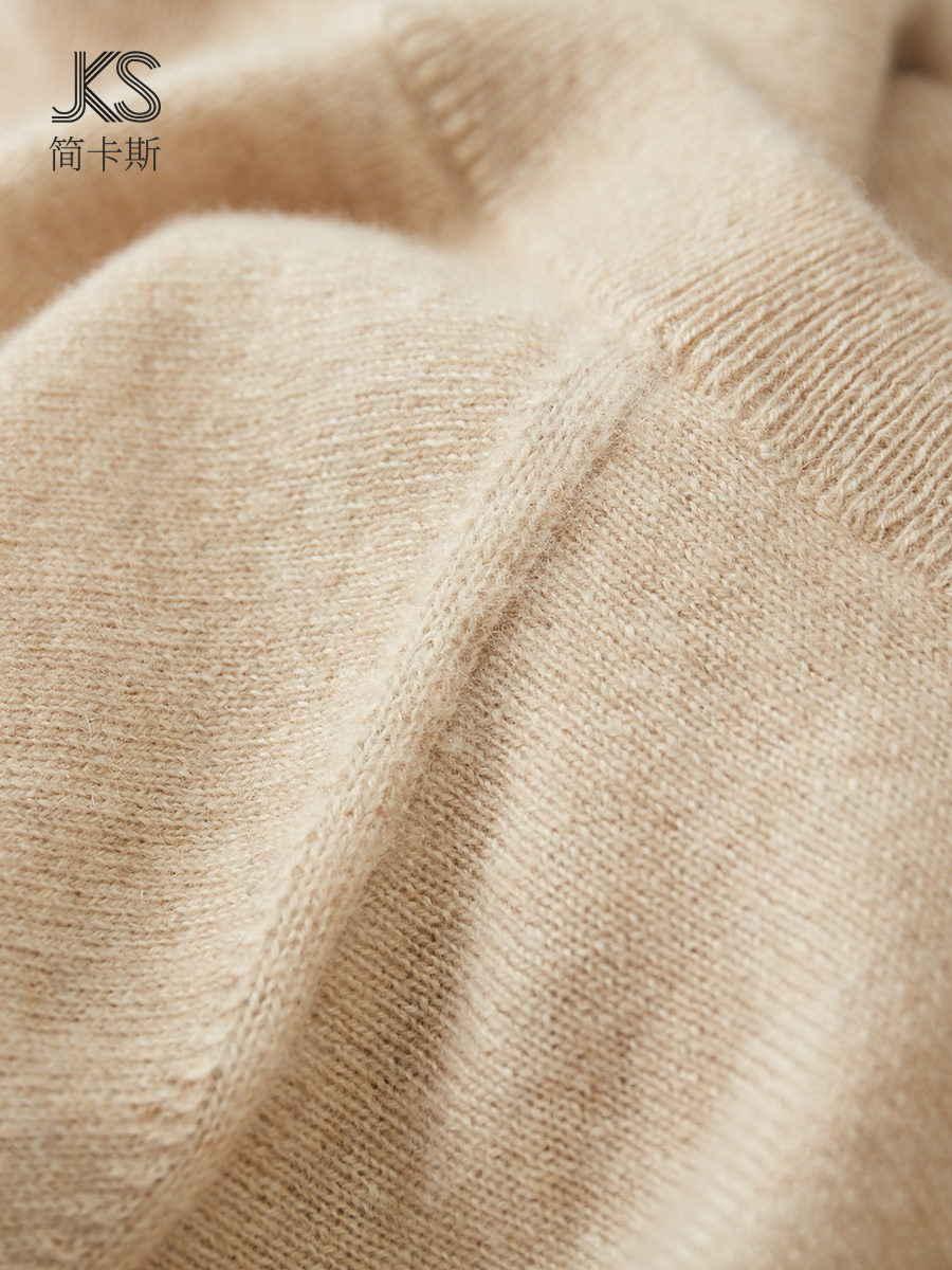 2024 가을 겨울 라운드 넥 캐시미어 스웨터 남성용 100 순수 캐시미어 풀오버 캐시미어 스웨터 남성용 스웨터 솔리드 컬러