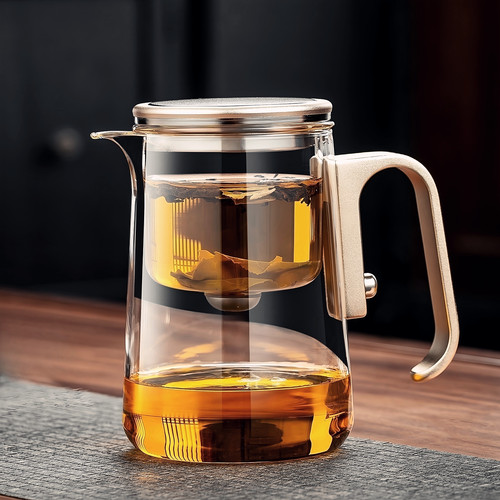 泡茶壶磁吸飘逸杯2025新款茶水分离杯玻璃冲茶神器家用茶具泡茶杯