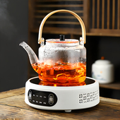 2025新款 黑晶炉煮茶家用煮茶器煮茶炉小型泡茶电磁炉烧水壶电热炉