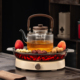 围炉煮茶器电茶炉套装 玻璃养生壶煮茶炉具 室内无烟烤火炉2025新款