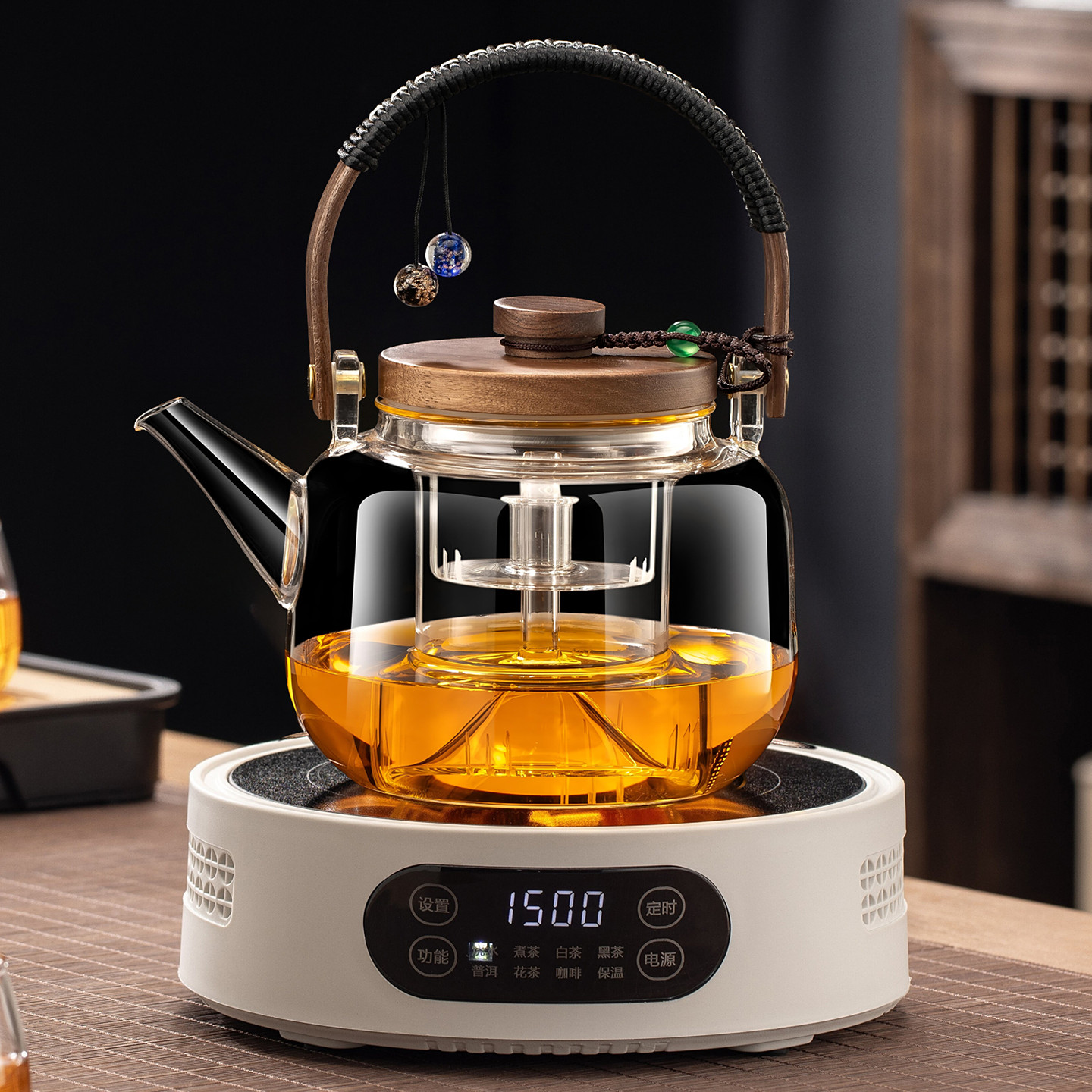 电陶炉煮茶多功能小型煮茶器具2025新款家用烧水泡茶煮茶炉电热炉