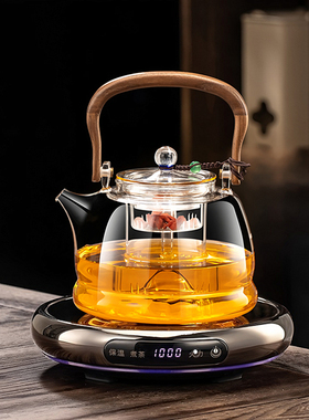 电陶炉煮茶小型超薄智能煮茶器2026新款煮茶壶家用烧水养生煮茶炉