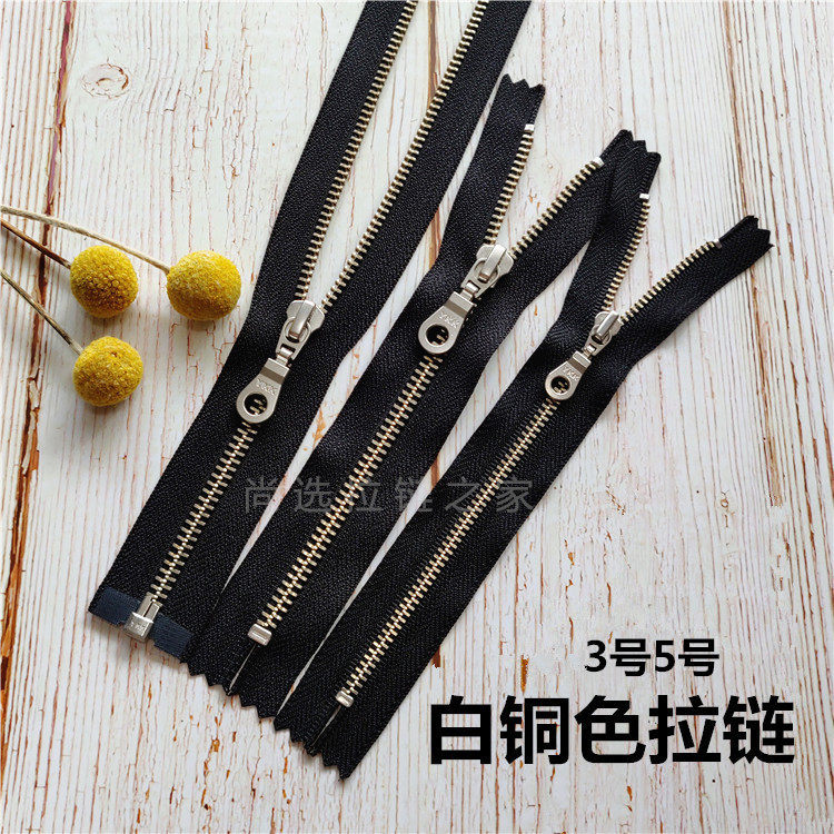 YKK3号白铜金属拉链 5号口袋箱包夹克皮衣羽绒服长款拉锁 DA8MSL1|ruв категории домашний ткань, швейная diy материалов, инструментов и готовой продукции, швейная diy аксессуары/аксессуары/аксессуары, молния - от Buy2taobao.com для оказания профессиональной услуги покупки агента Taobao