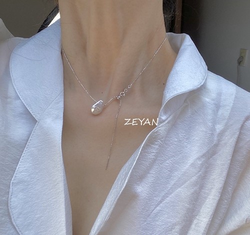 zeyan原创手作幻彩色系水滴锆石