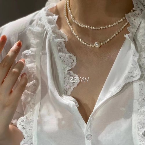 14k包金珍珠ins珍珠女