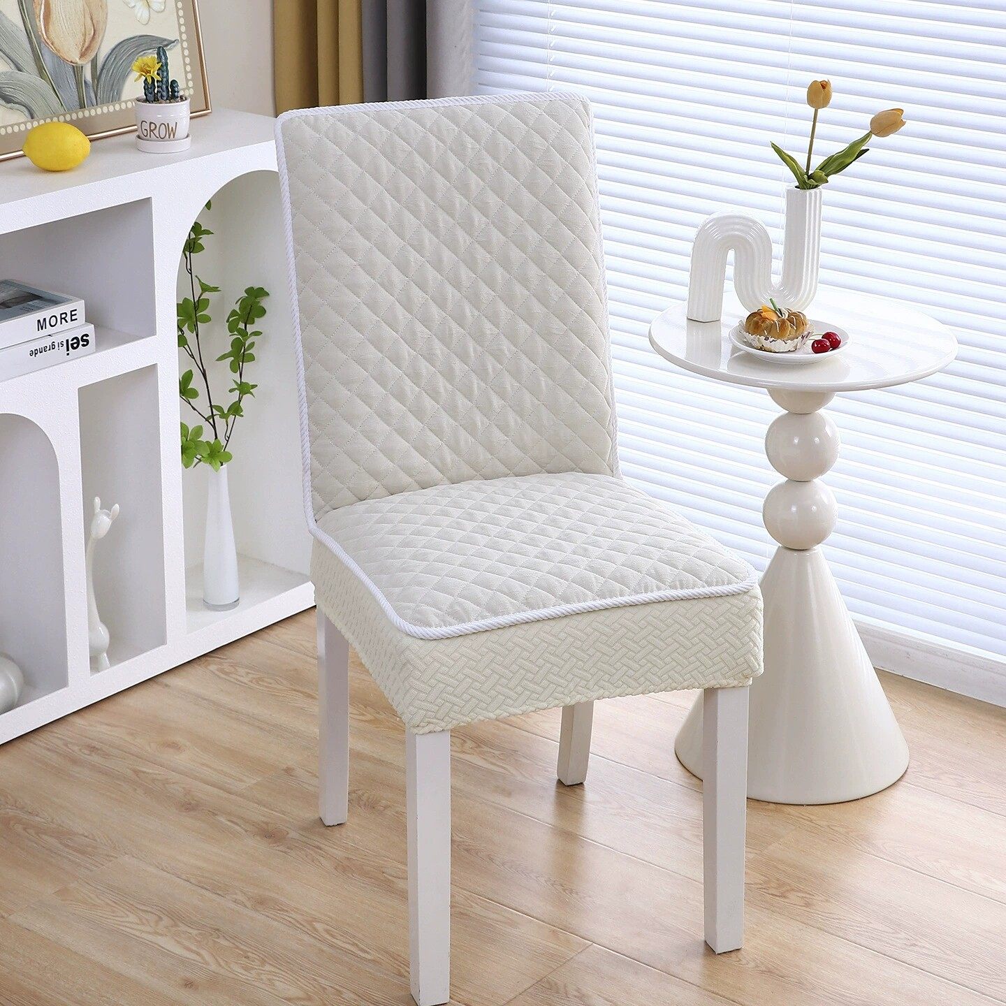 直背椅子套罩2025新款餐椅套直背椅套家用防滑凳子套实木椅座椅套,居家布艺,椅垫,淘宝优惠券,粉丝福利购,淘宝优惠卷
