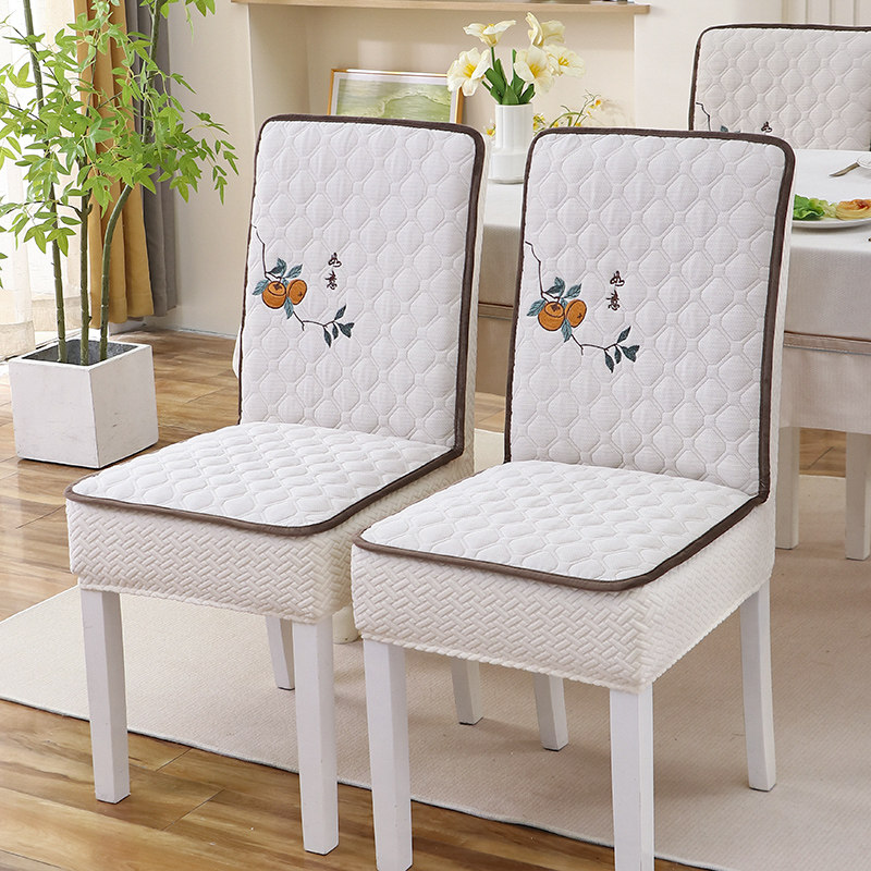 餐椅坐垫靠背一体防滑弹力椅子套简约椅罩现代夹棉通用软垫套中式,居家布艺,椅垫,淘宝优惠券,粉丝福利购,淘宝优惠卷