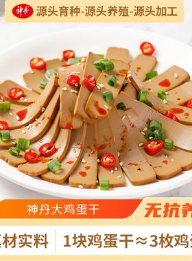 神丹鸡蛋干凉拌休闲零食特产小吃真空包装酱香100g*5袋TK-SG