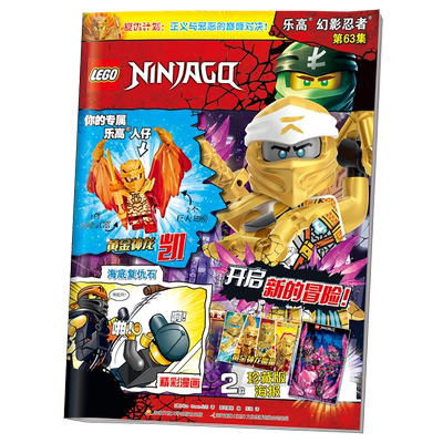 乐高幻影忍者送LEGO玩具人仔