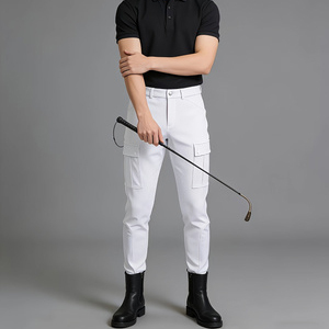 四季 骑马裤 成年男马术裤 高弹修身 男马裤 速干马裤 男半硅胶半胶马裤