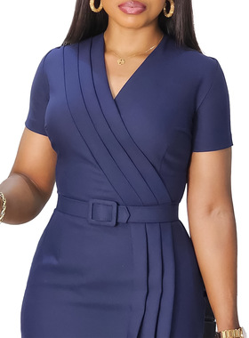 платьяе women dresses Plus size fat clothes OL dress