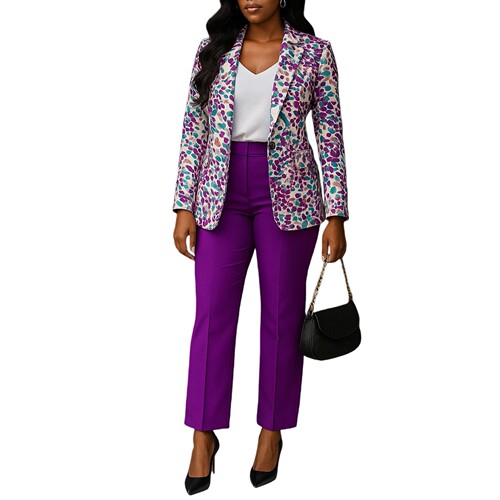 西装外套西装裤两件套套装 outfits women suits set coat pants