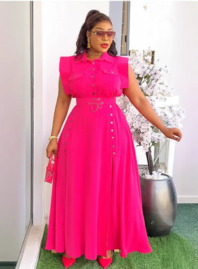 big size dress for women long maxi dress платьяе 3xl