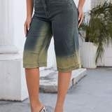 women jeans Huff trouser pants plus size jeans 大码牛仔裤女