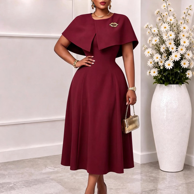 非洲女装职业女性连衣裙大码服装 African female OL dresses new