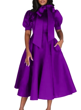 women dresses new fashion plus size dress red yellow autumn