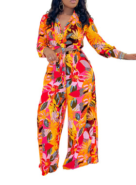 plus size clothes for women print tracksuits two pic suits