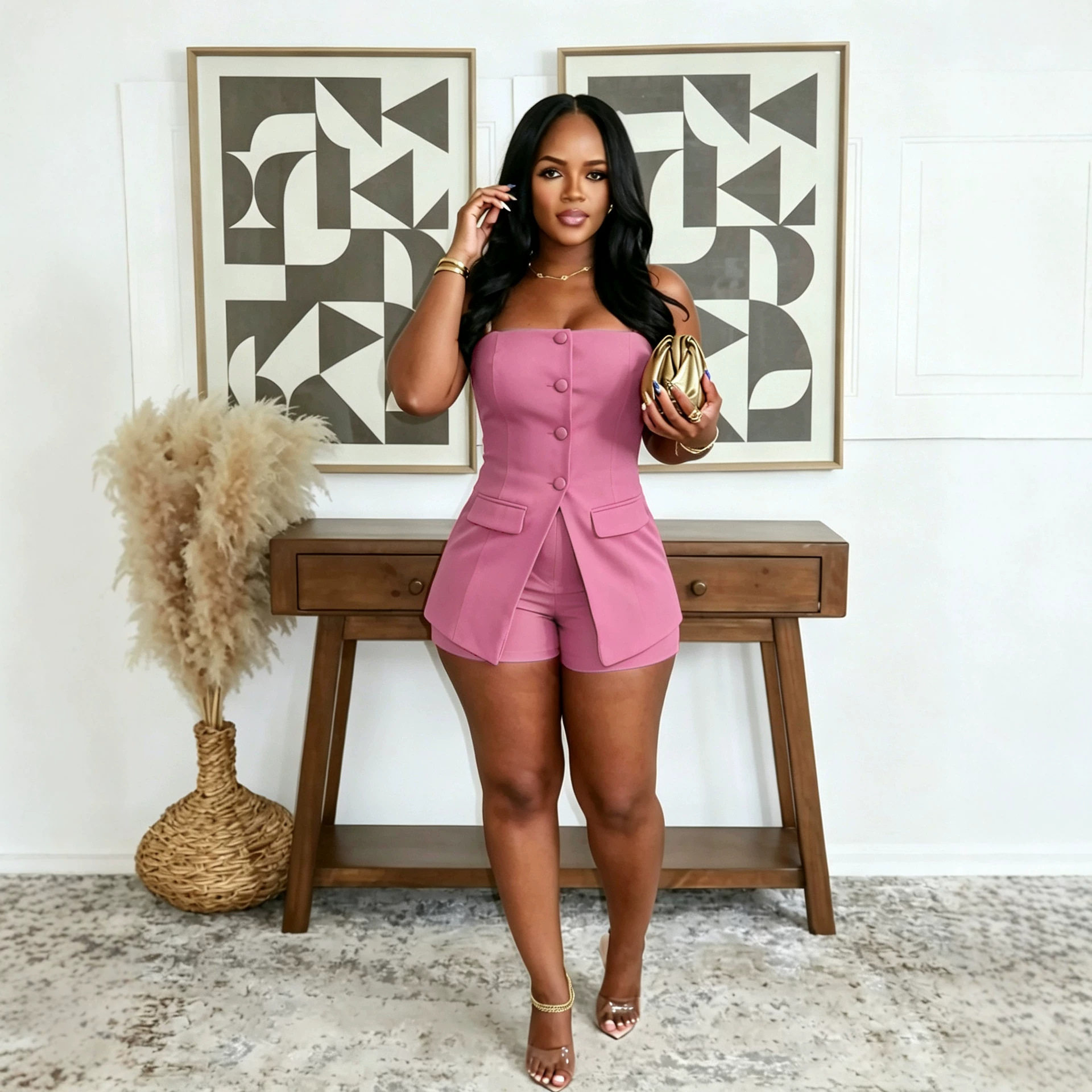 sexy jumpsuits short bodysuits women 性感连体裤女大码女装裤
