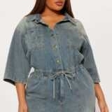 jeans plus size jumpsuits women bodysuits one piece Trouers