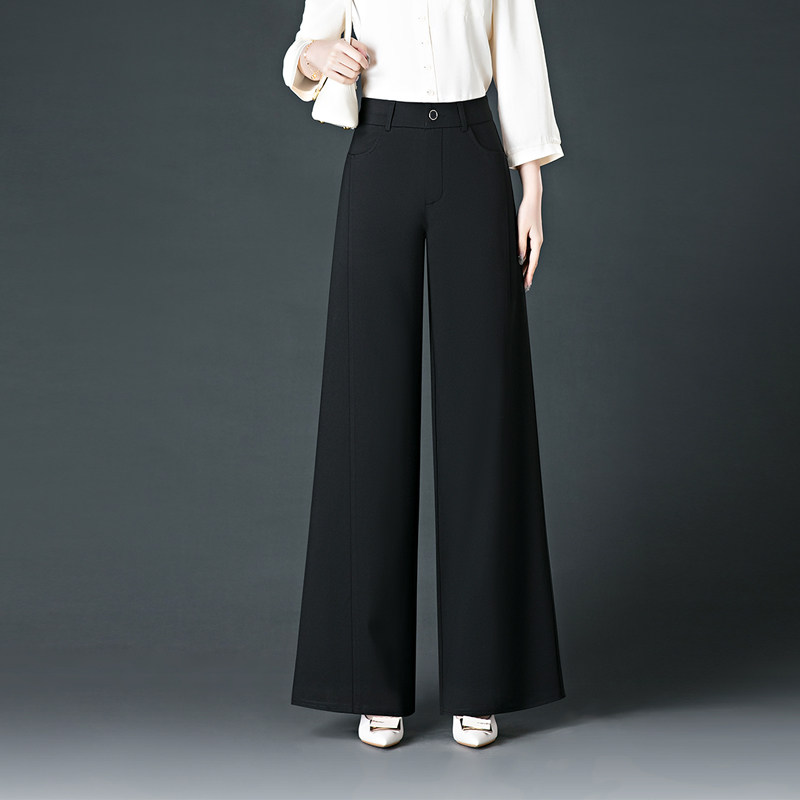 当季流行新品针织阔腿裤女2026春款中年女士高腰弹力宽松气质女裤,女装/女士精品,休闲裤,淘宝优惠券,粉丝福利购,淘宝优惠卷