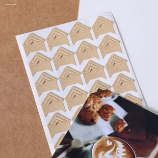 固定照片角贴成长纪念手册材料儿童diy相册配件贴画相片贴画4张