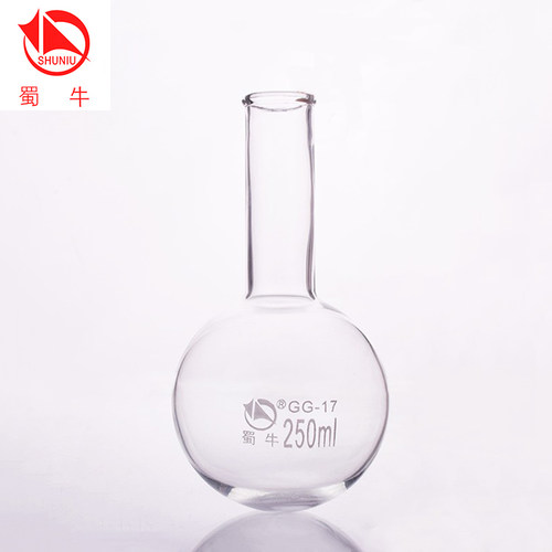 包邮蜀牛长颈圆底烧瓶50mL-50000mL高硼硅玻璃圆底烧瓶长颈烧瓶