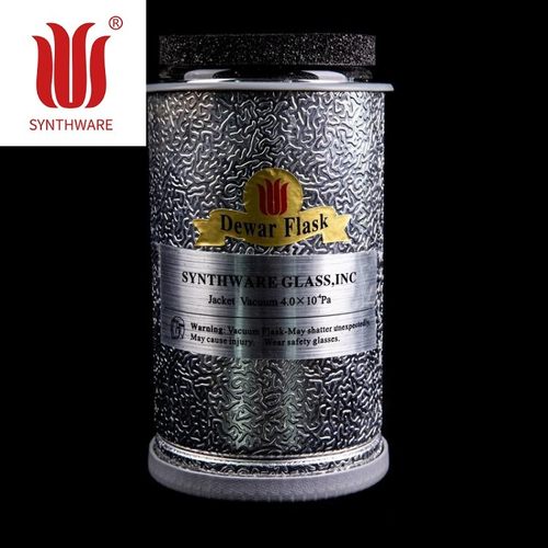 欣维尔SYNTHWARE 筒型杜瓦瓶 带盖子 金属铝壳 Boro高硼硅玻璃F11