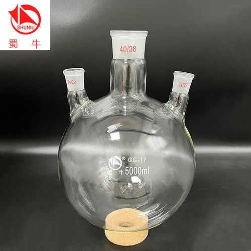 高硼硅玻璃圆底烧瓶蜀牛