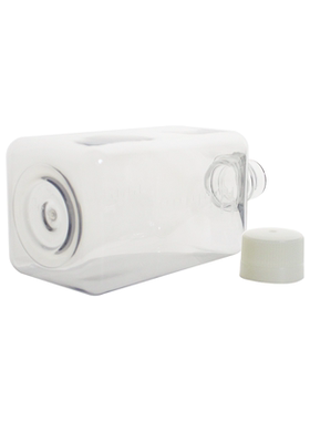 甄选LABSELECT 500ml方形培养基瓶 塑料方瓶 试剂瓶PET材质 26171