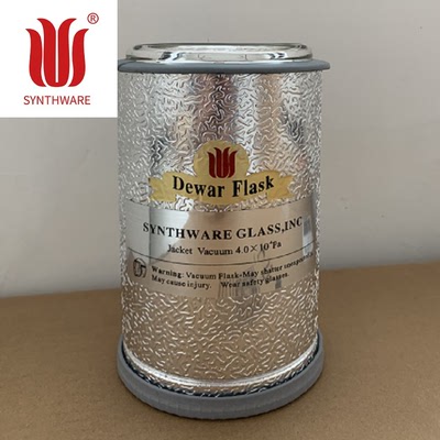欣维尔SYNTHWARE 筒型杜瓦瓶 金属铝壳 Boro3.3高硼硅玻璃 F11