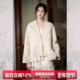 JKJS 外套加厚汉服夹棉袄子国风棉衣 新中式 摇霜月 织金雪尼尔