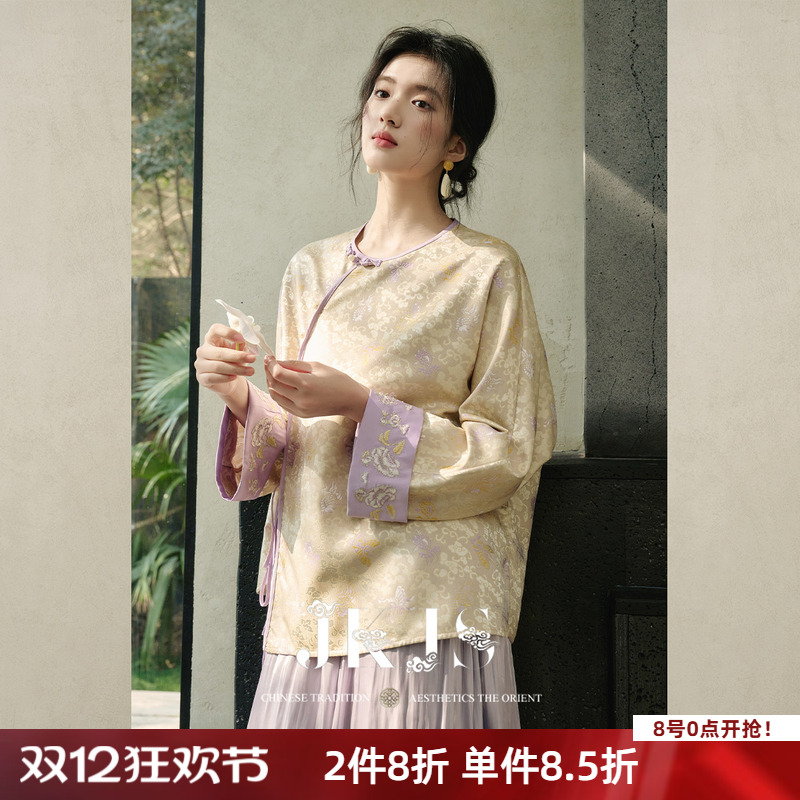 JKJS新中式外套2025春季