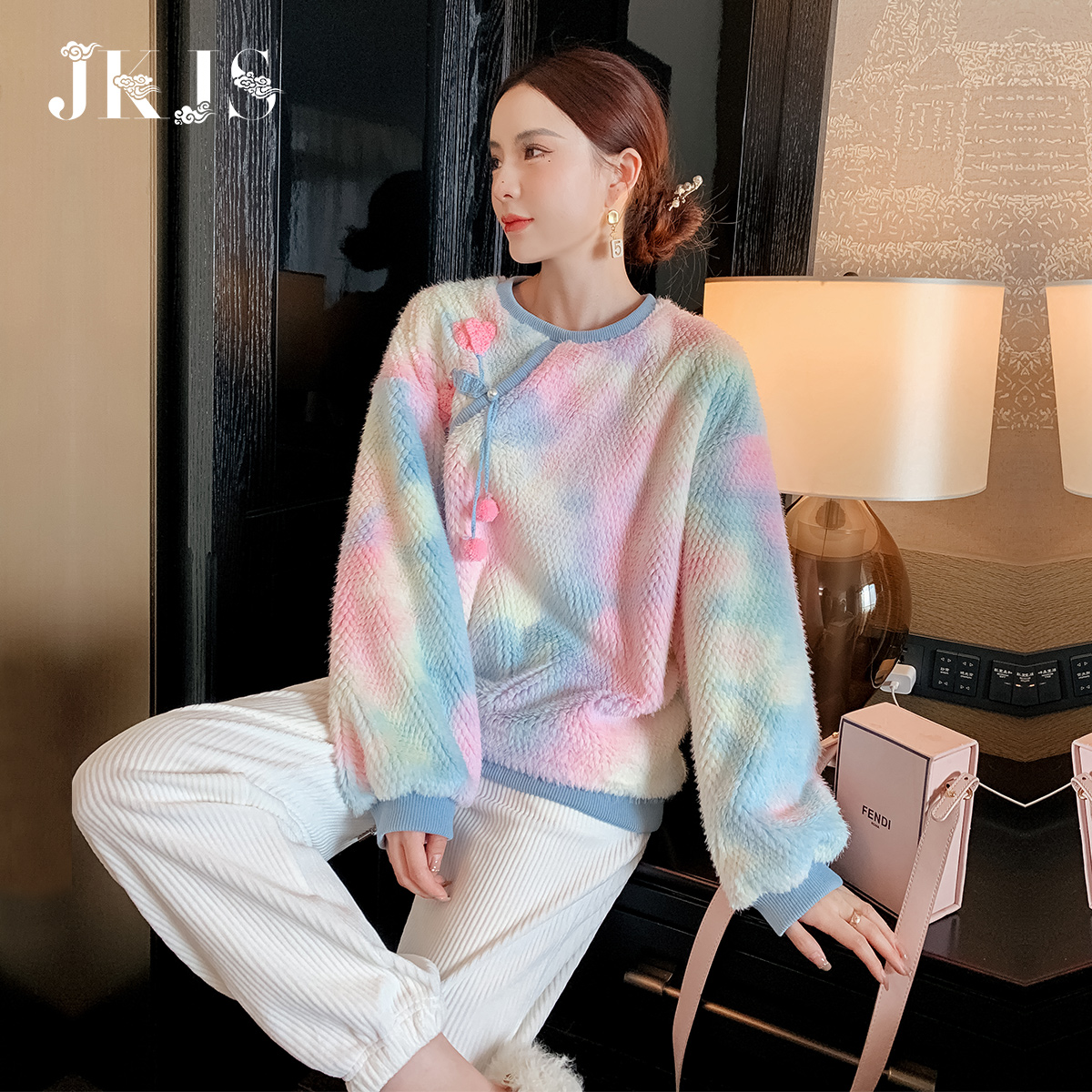 jkjs秋冬新品新中式卫衣