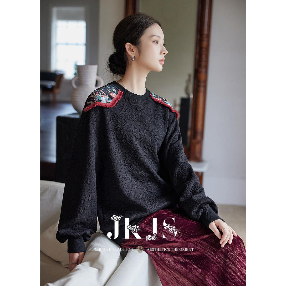 JKJS卫衣秋冬新款新中式