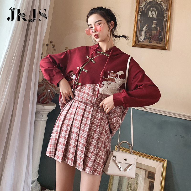 改良汉服女汉元素民国上衣女日常中国风女装盘扣唐装古风旗袍卫衣