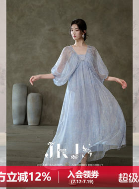 JKJS度假裙子女夏连衣裙