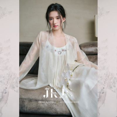 JKJS人丝衬衫夏季新中式穿搭
