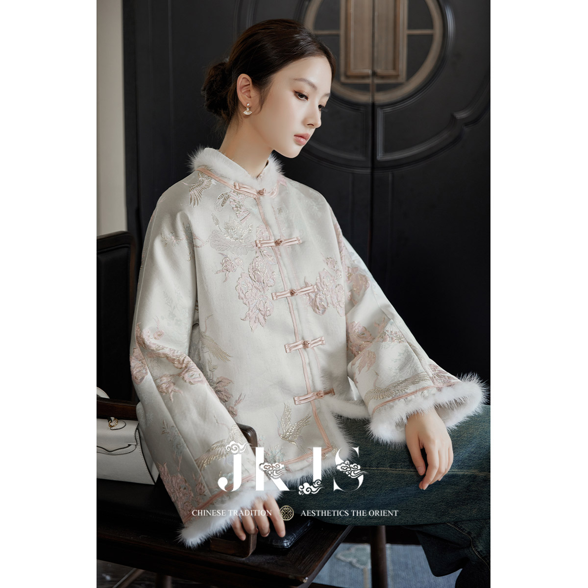 JK＆JS夹棉新中式棉服国风