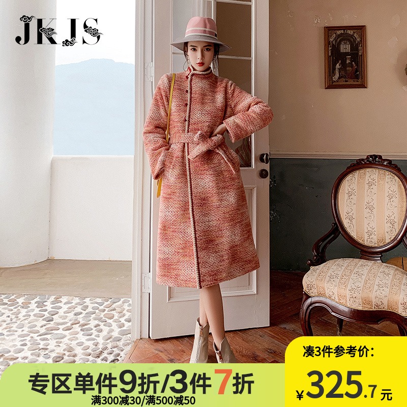 唐装女改良版汉服秋冬中式大衣复古女装冬加厚旗袍外套中国风冬装