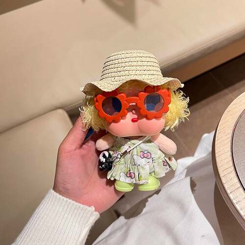 crybaby娃衣哭娃度假搪胶玩偶挂件服装日光沐浴衣服夏日裙子套装