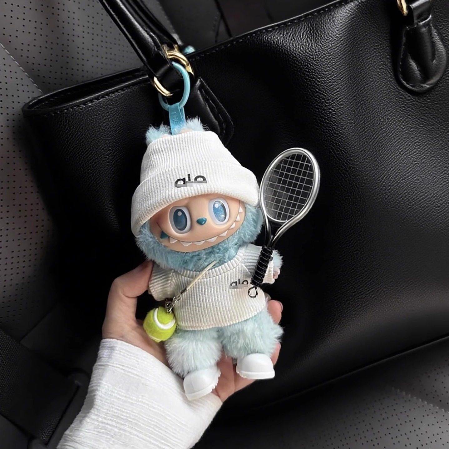 labubu娃衣搪胶玩偶手工网球拍衣服饰一二三代17cm拉布布运动套装,模玩/动漫/周边/娃圈三坑/桌游,棉花娃娃/毛绒玩具娃衣,淘宝优惠券,粉丝福利购,淘宝优惠卷