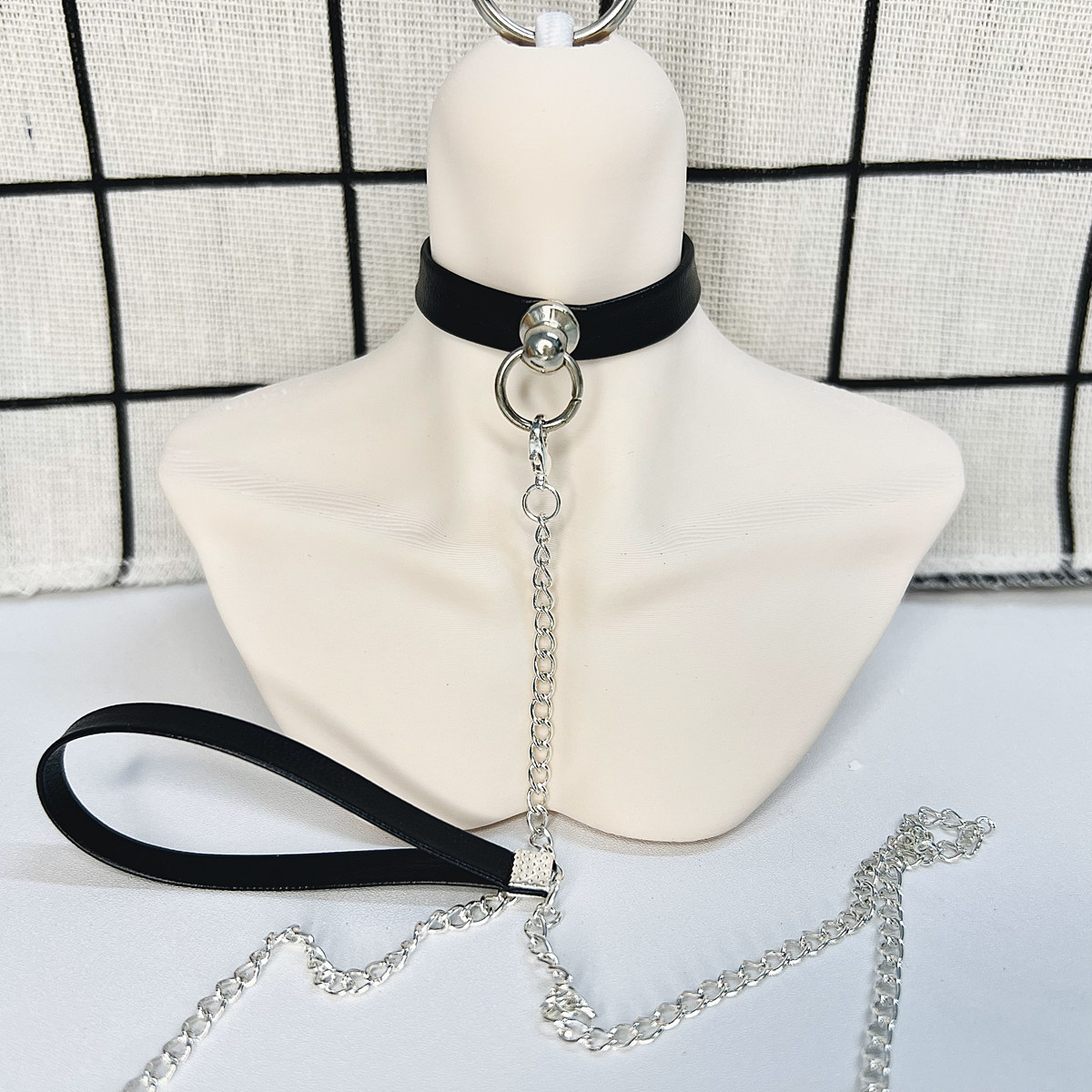 thumbnail for BJD baby with collar, necklace, chocker tow rope, uncle body, three-point four-point jewelry, accessories, accessories, neck ornament