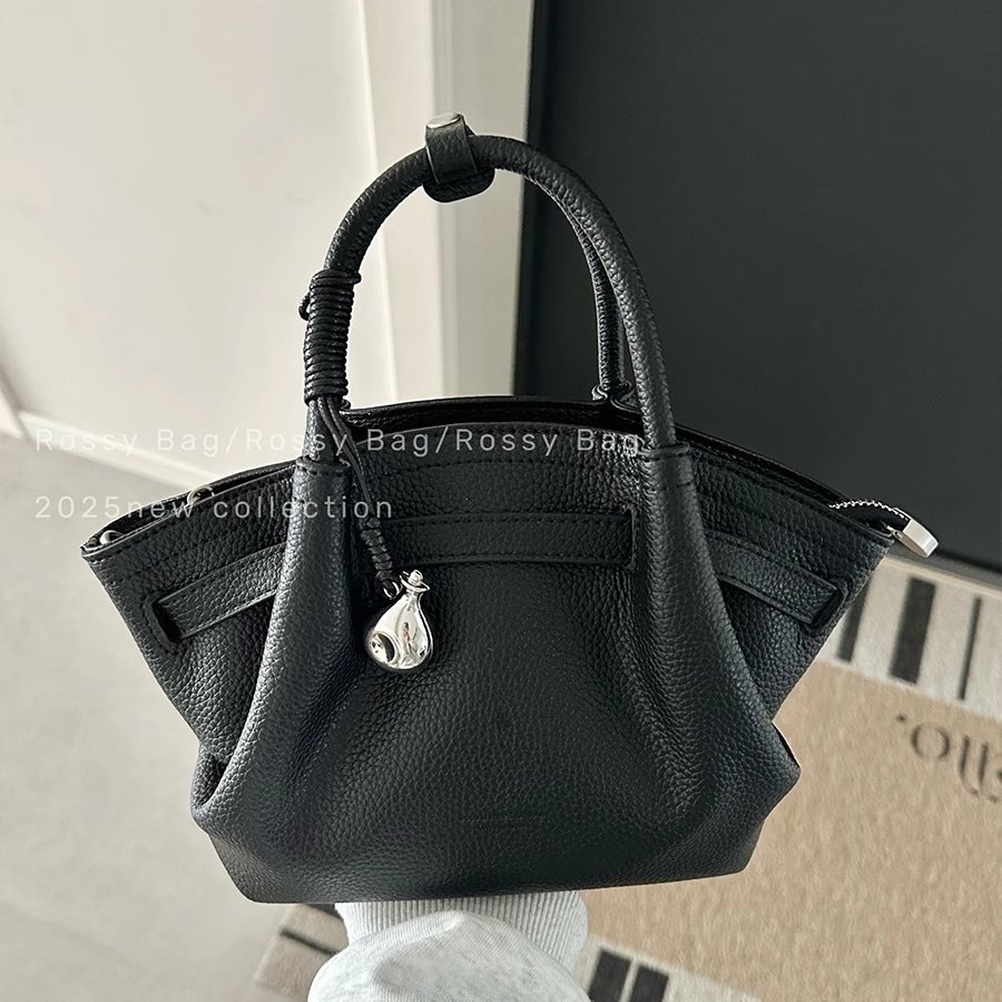 ROSSY BAG 恶魔之泪 小众质感软皮饺子包手提斜挎包包女2025新款