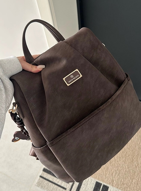 ROSSY BAG 韩系小众可爱百搭双肩包大容量通勤包单肩包包休闲