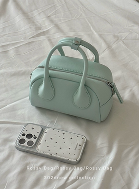 ROSSY BAG 泡芙小奶包 韩系百搭ins保龄球包枕头包手提斜挎包包女