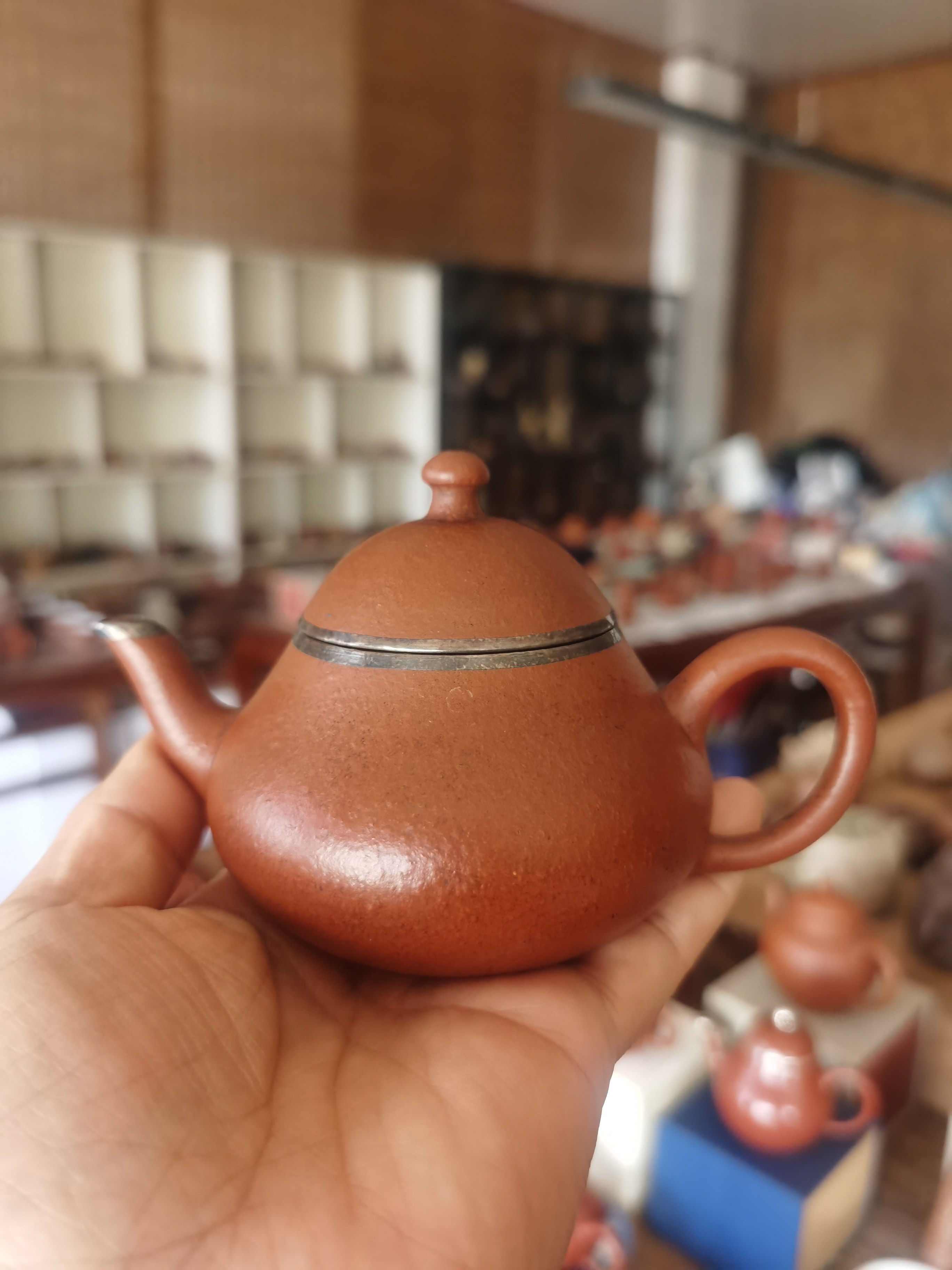 台湾回流老茶壶宜兴原矿紫砂纯手茶壶