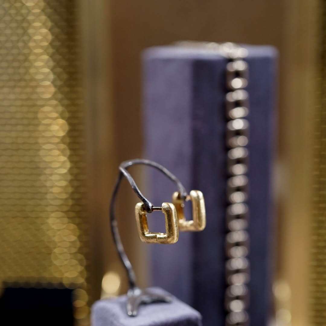 匆匆匆匆包邮包税日本noguchi25AW耳环耳饰NN3100-YG